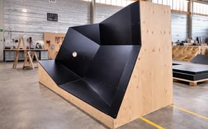 Filary kładki HS2 W129 w Coventry – moduł szalunkowy o specjalnym kształcie